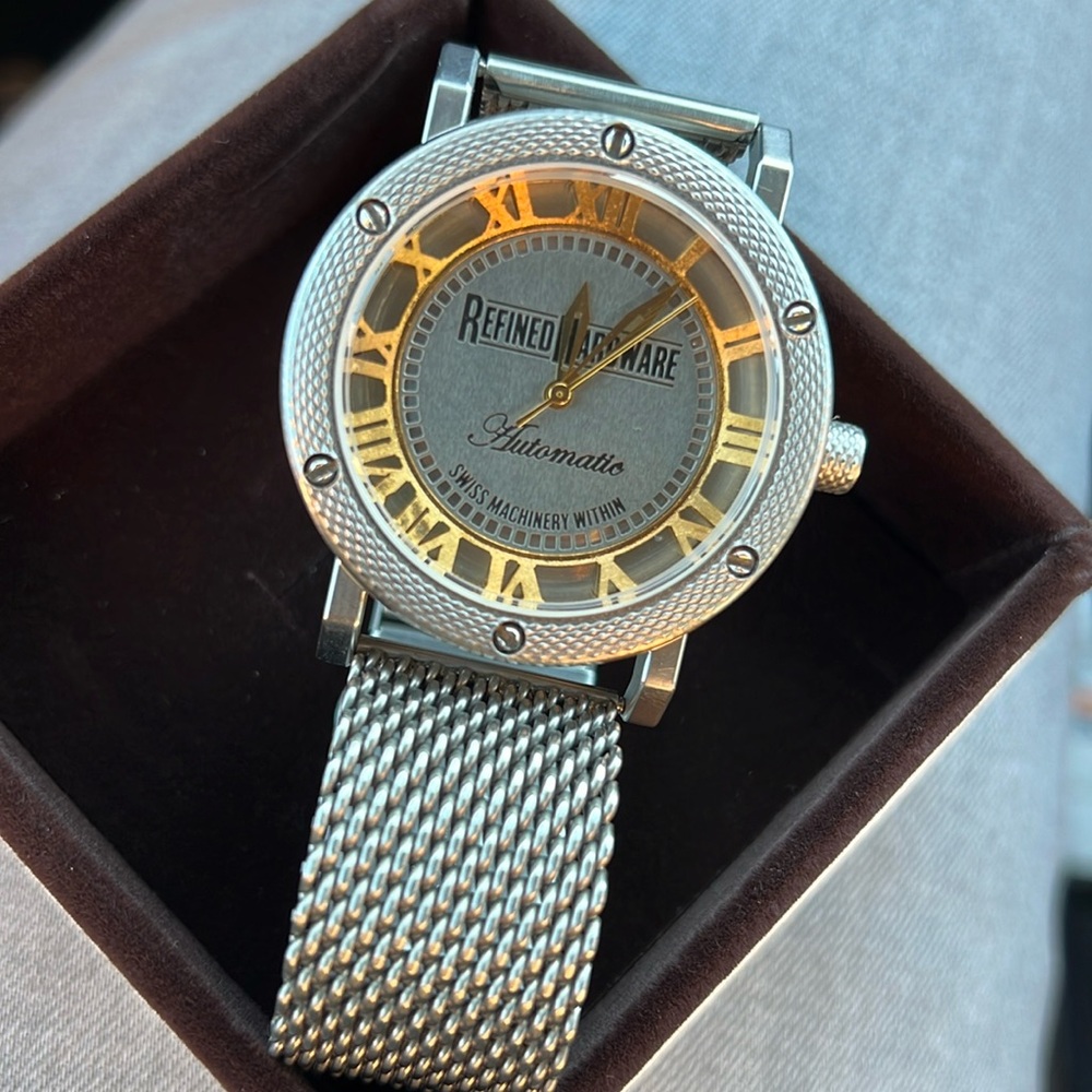 Refined Hardware Watch - paperwork, but no original box.